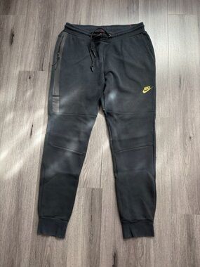Nike Black Sweatpants with Red Tag